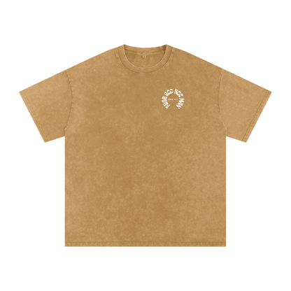 tshirt,shirt,acid washed tee,christian tee,christian apparel,tee,fear God not man tee,oversized tee