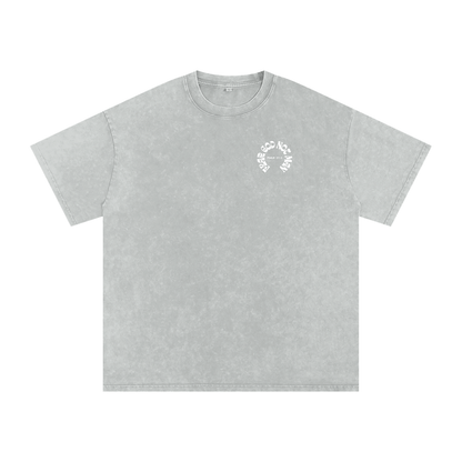 tshirt,shirt,acid washed tee,christian tee,christian apparel,tee,fear God not man tee,oversized tee