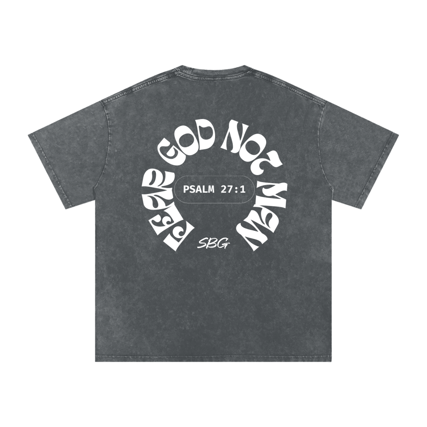tshirt,shirt,acid washed tee,christian tee,christian apparel,tee,fear God not man tee,oversized tee