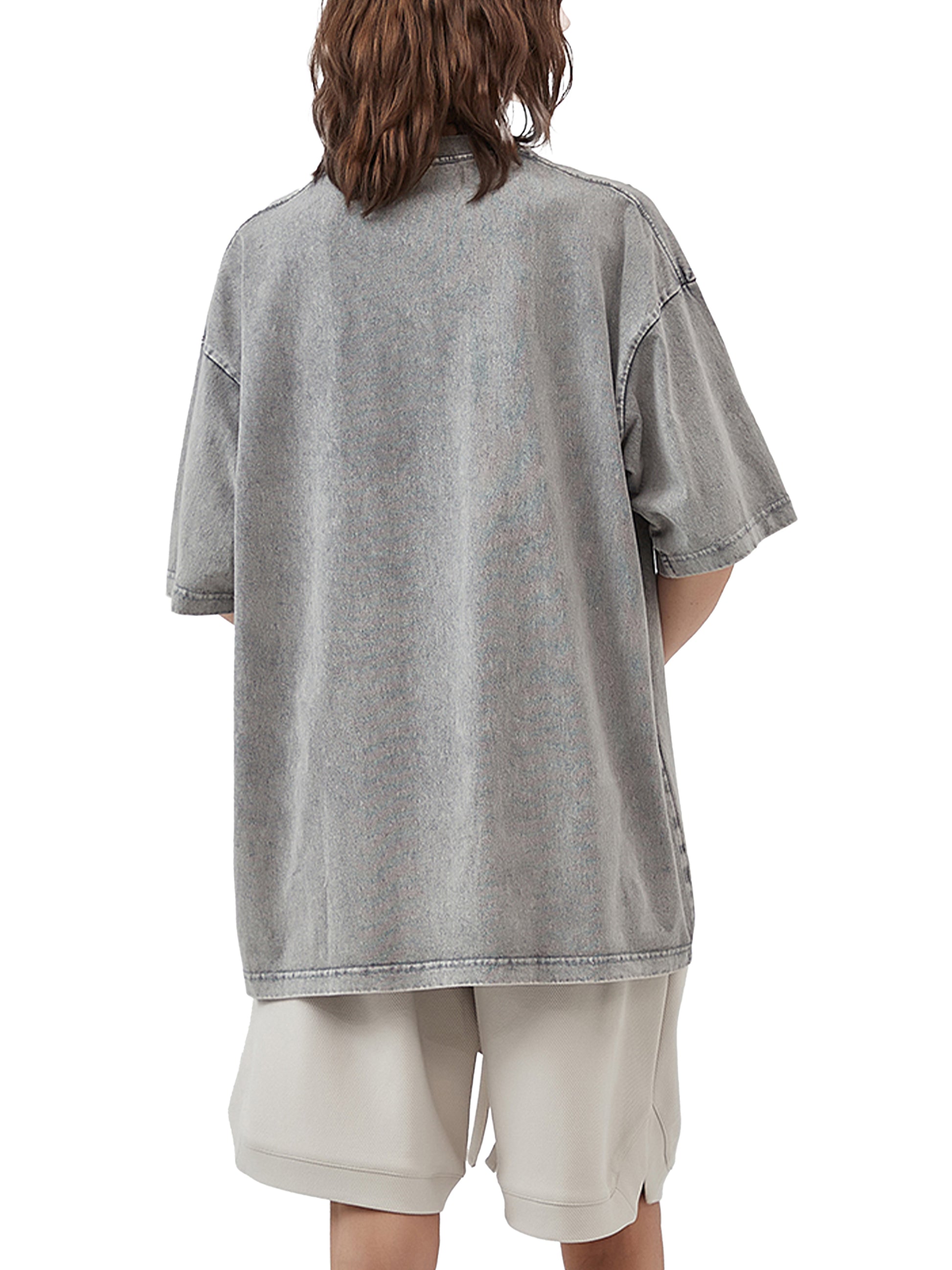 tshirt,shirt,acid washed tee,christian tee,christian apparel,tee,fear God not man tee,oversized tee